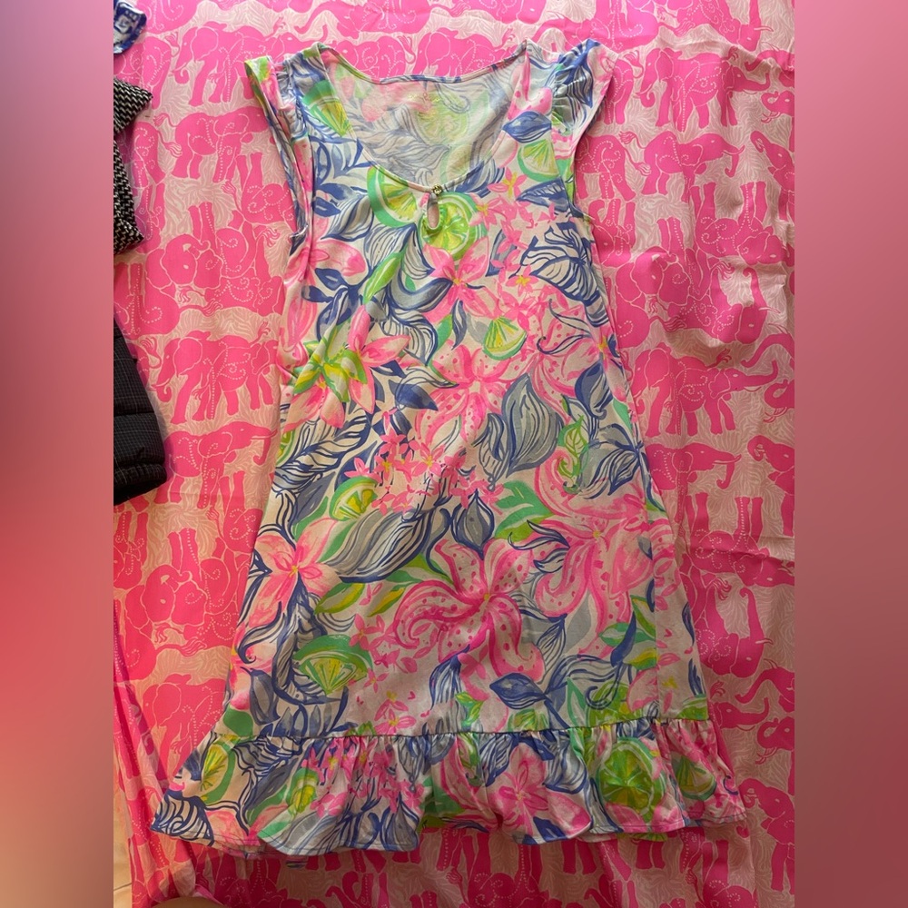 Lilly Pulitzer Pastel Floral Dress